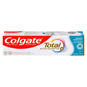 Colgate Total Active Prevention + Anticavity, Antigingivitis Antisensitivity Toothpaste Enamel Strength Paste 120 ml