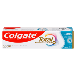 Colgate Total Active Prevention + Anticavity, Antigingivitis Antisensitivity Toothpaste Enamel Strength Paste 120 ml