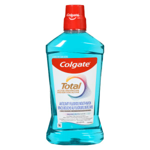 Colgate Total Active Prevention Anticavity Fluoride Mouthwash Daily Repair Fresh Mint 1 L