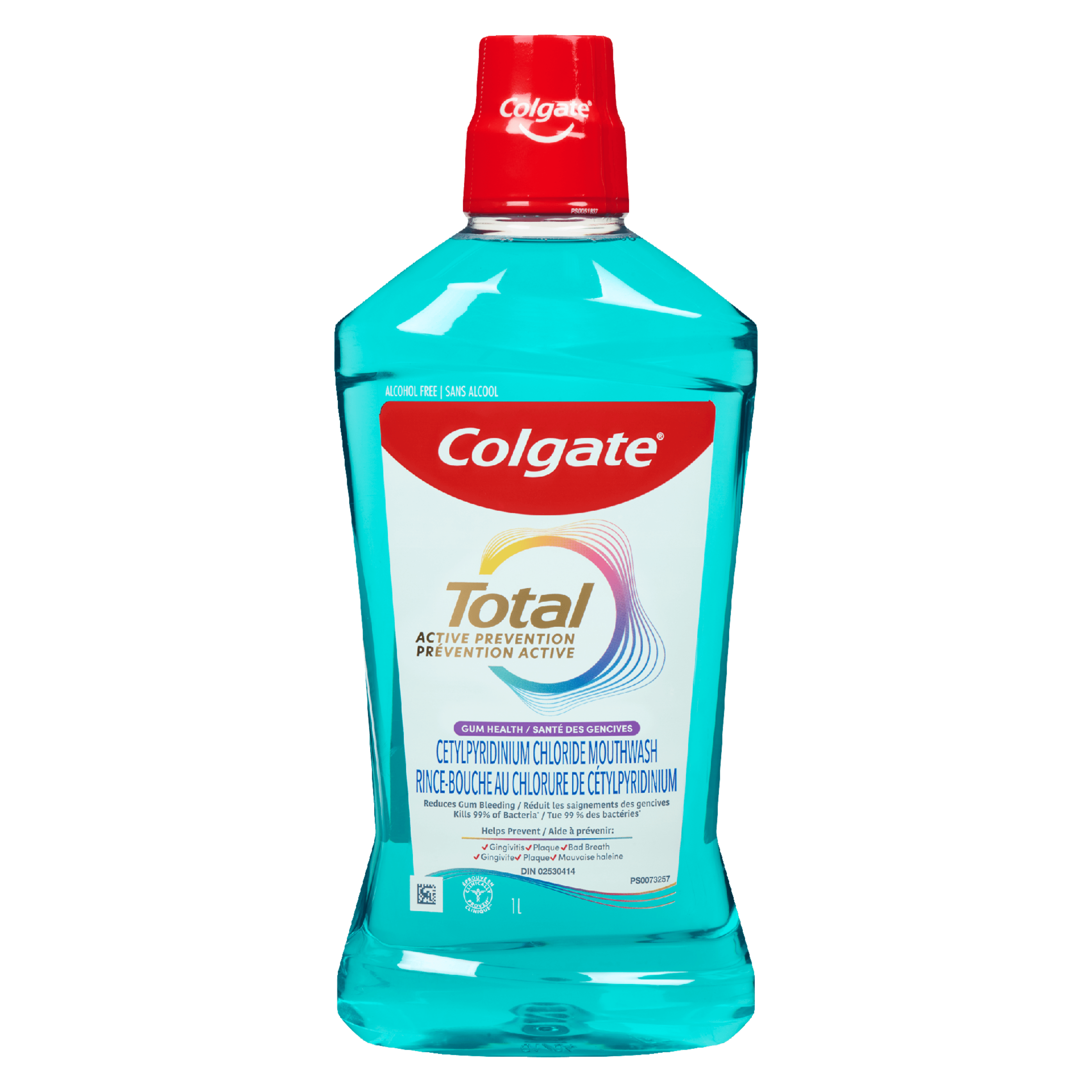 Colgate Total Active Prevention Cetylpyridinium Chloride Mouthwash Gum Health 1 L