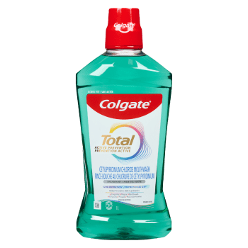 Colgate Total Active Prevention Cetylpyridinium Chloride Mouthwash Spearmint 1 L