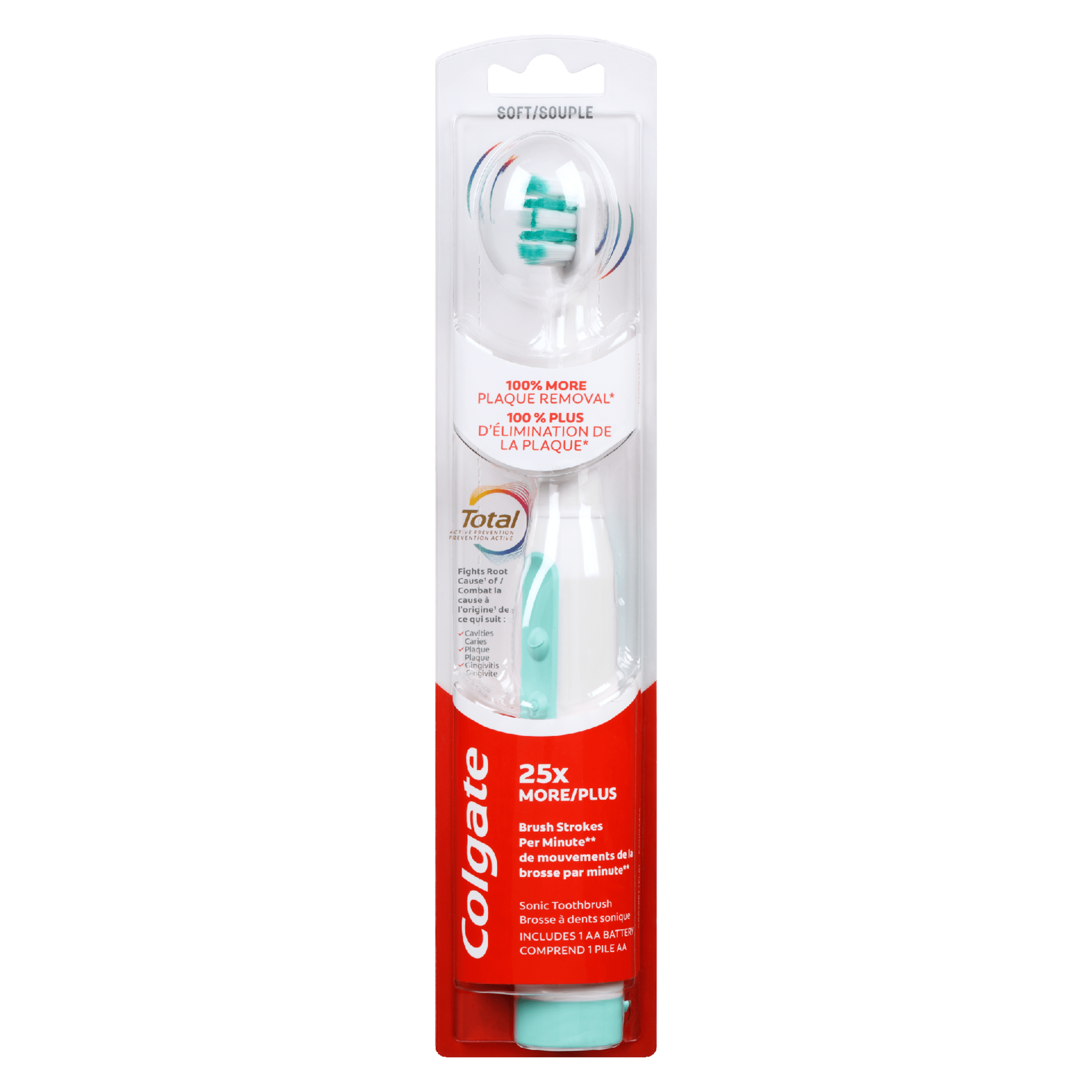 Colgate Total Active Prevention Sonic Toothbrush Soft