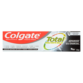 Colgate Total Anticavity Fluoride and Antigingivitis Toothpaste Whitening Gel 120 ml