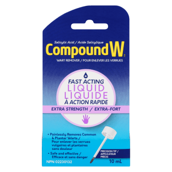 Compound W Liquid Wart Remover Fast Acting Extra Strength 10 ml