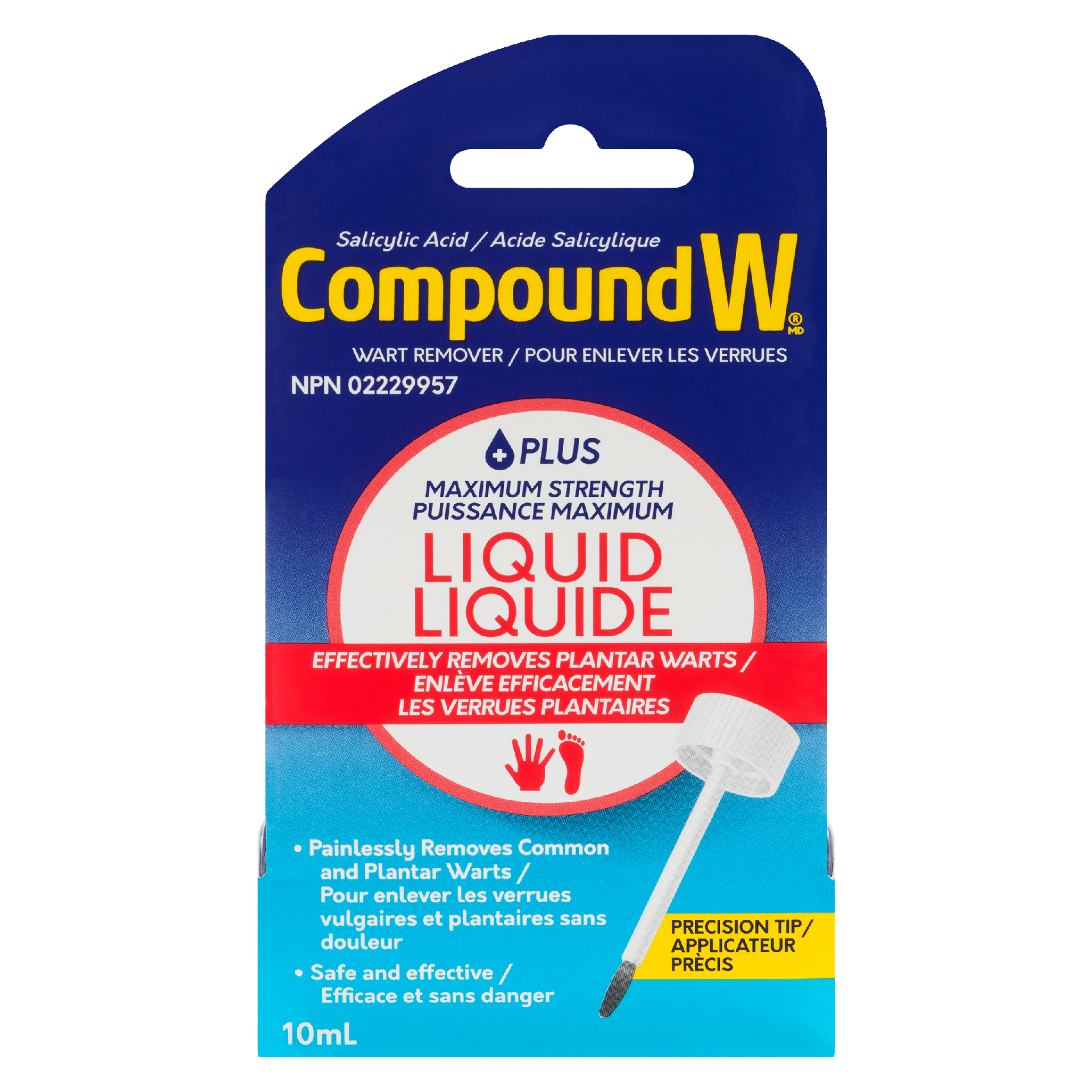 Compound W Liquid Wart Remover Plus Maximum Strength 10 ml