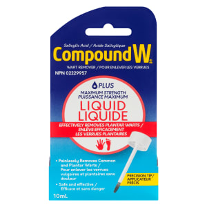 Compound W Liquid Wart Remover Plus Maximum Strength 10 ml
