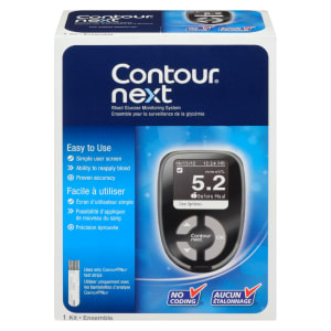 Contour Next Blood Glucose Monitoring System 1 Kit