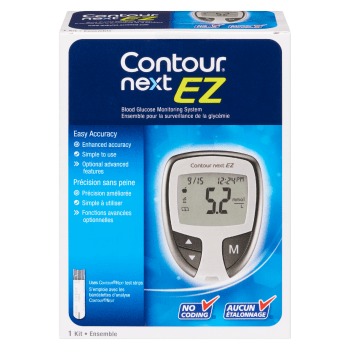 Contour Next EZ Blood Glucose Monitoring System 1 Kit