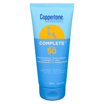 Coppertone Complete Lotion Sunscreen SPF 50 148 ml
