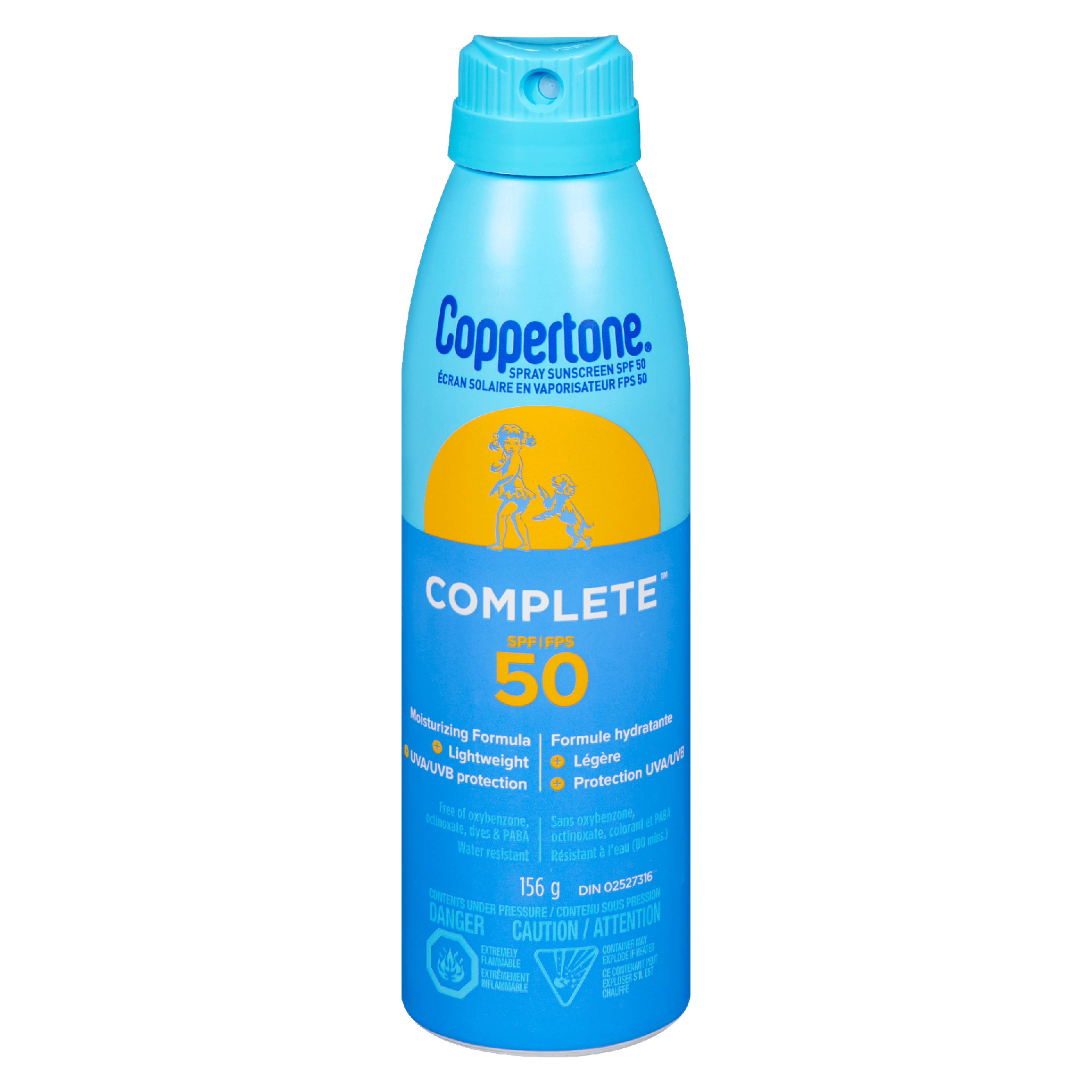 Coppertone Complete Spray Sunscreen SPF 50 156 g