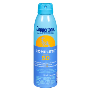 Coppertone Complete Sunscreen SPF 50 Spray 215 ml