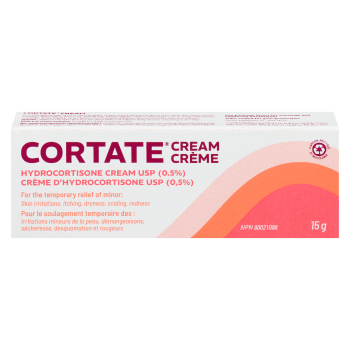 Cortate Hydrocortisone Cream USP (0.5%) 15 g