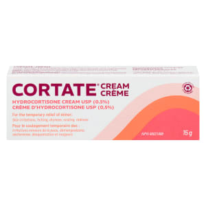 Cortate Hydrocortisone Cream USP (0.5%) 15 g