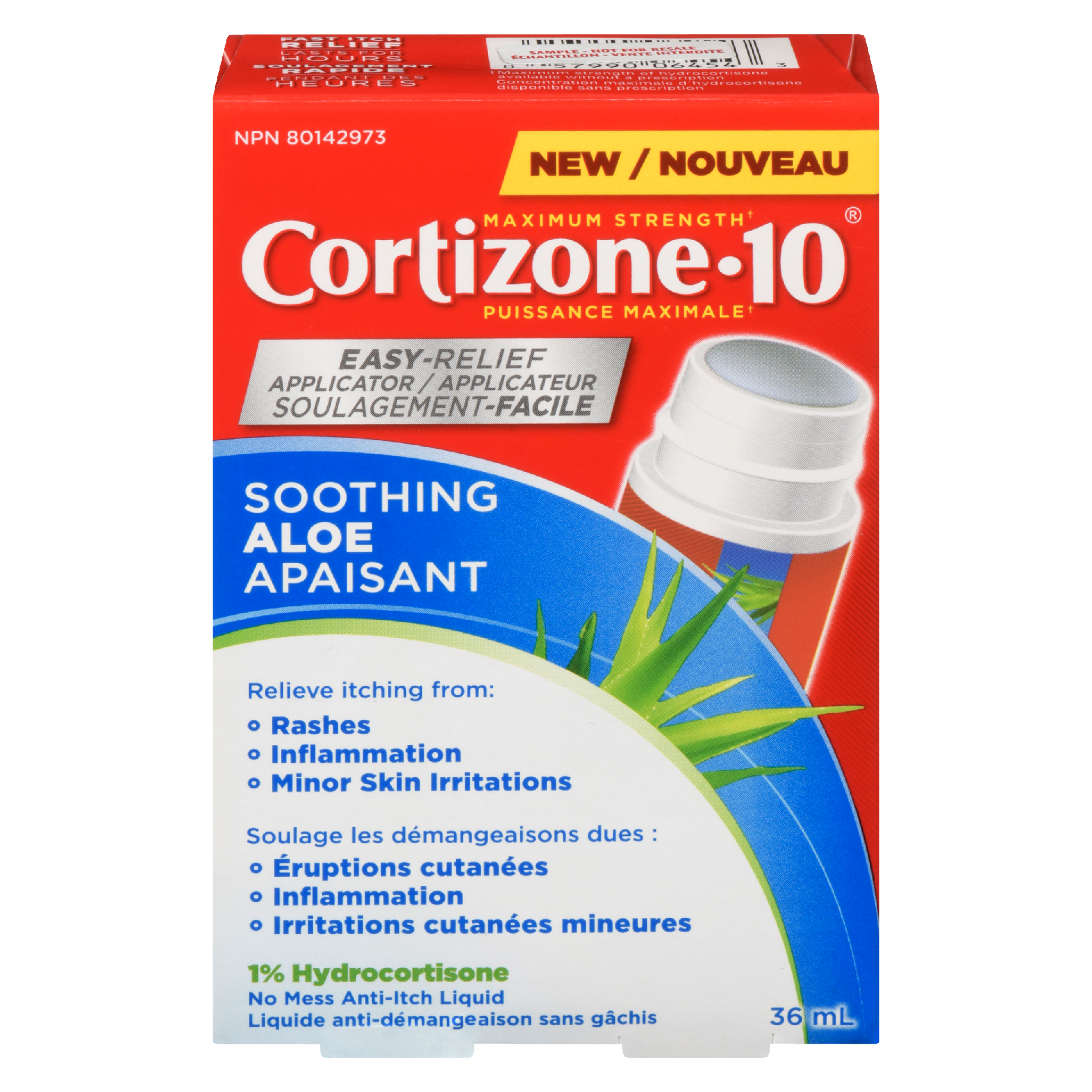 Cortizone-10 Easy-Relief Applicator Soothing Aloe 36 ml