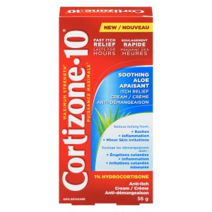 Cortizone-10 Itch Relief Cream Soothing Aloe 56 g