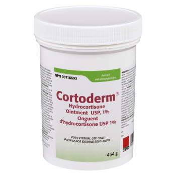 Cortoderm Hydrocortisone Ointment USP, 1% 454 g