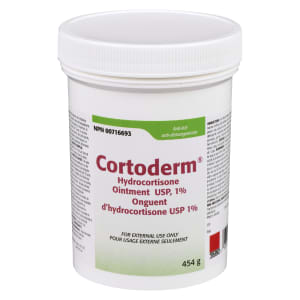 Cortoderm Hydrocortisone Ointment USP, 1% 454 g