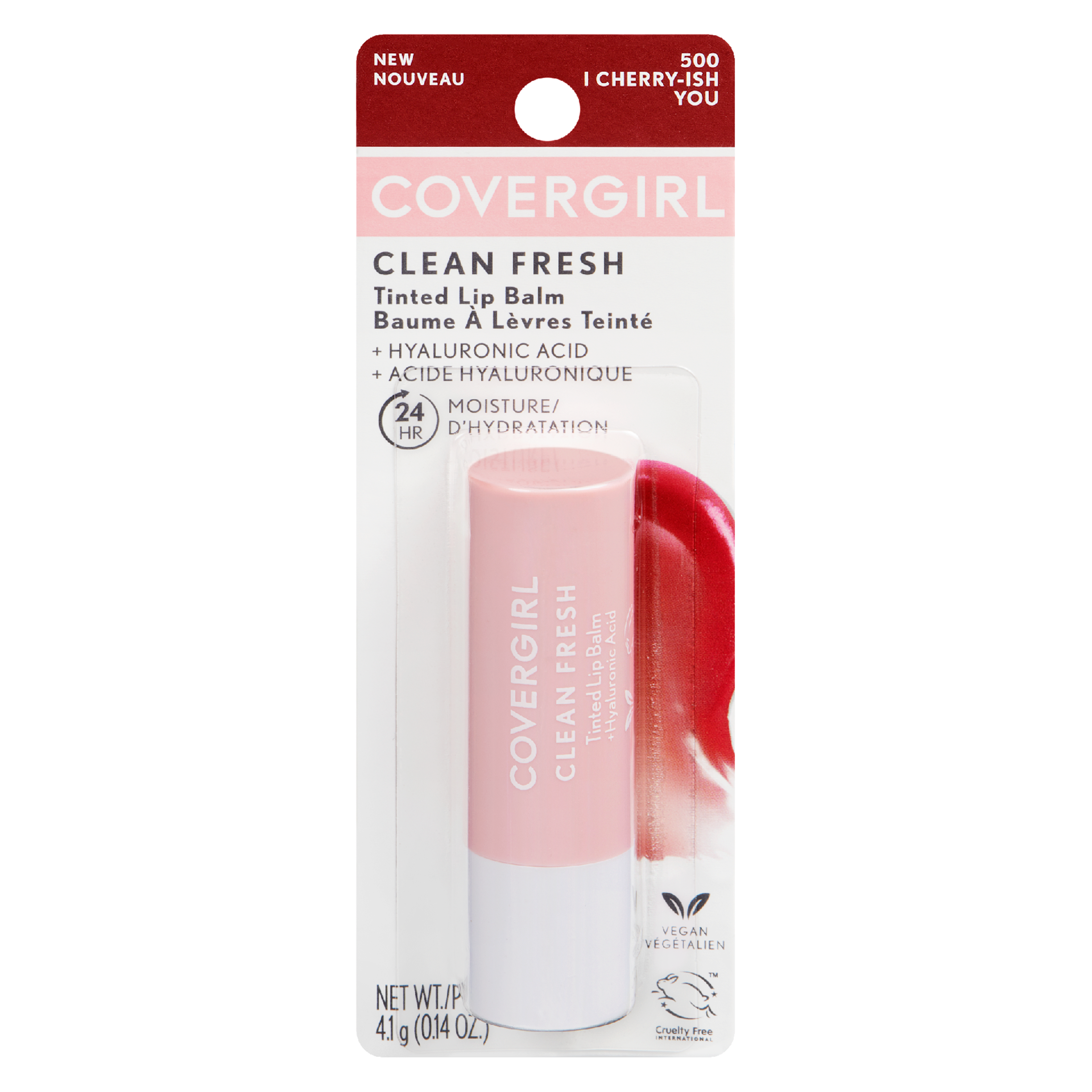 Covergirl Clean Fresh Tinted Lip Balm 500 I Cherry-Ish You 4.1 g
