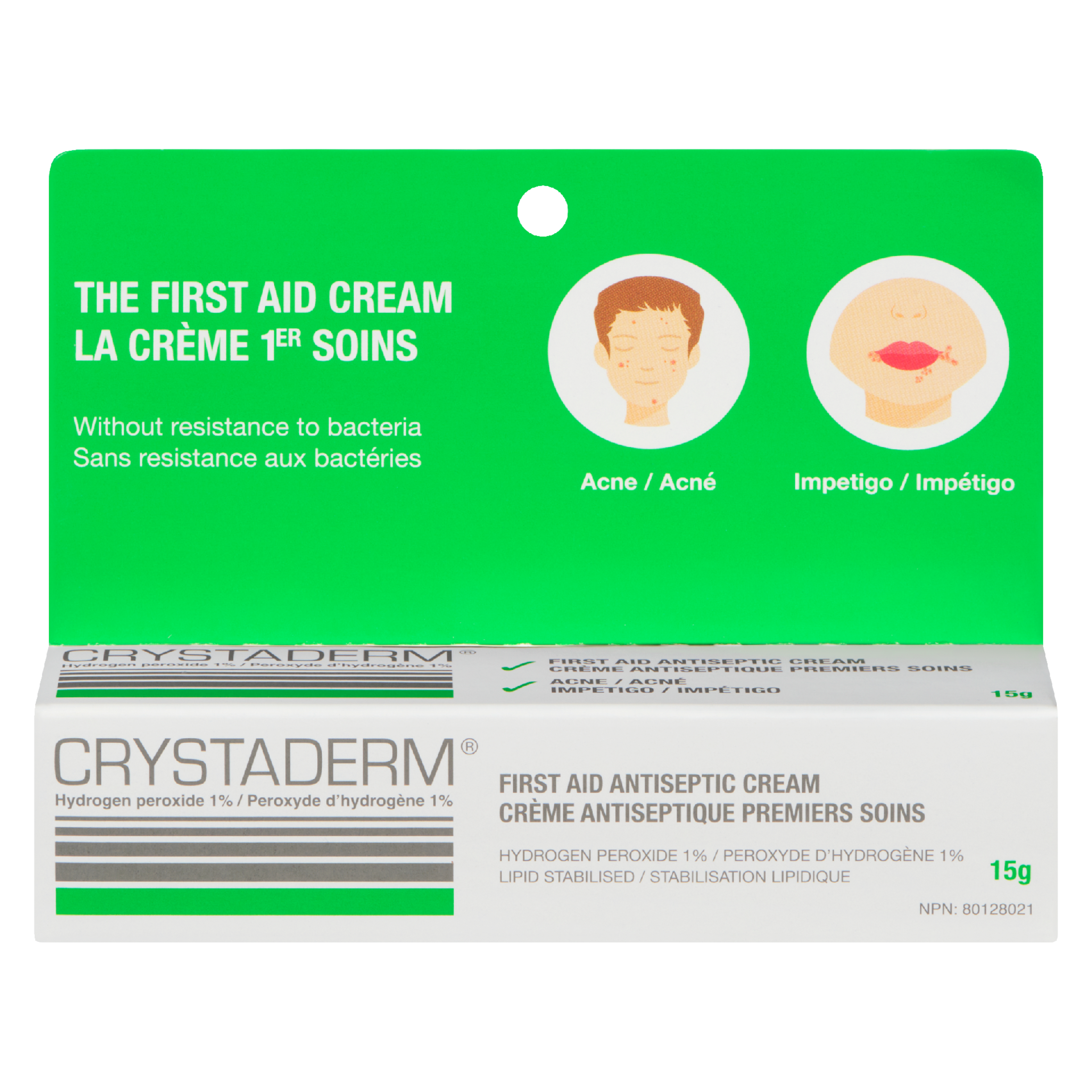 Crystaderm First Aid Antiseptic Cream 15 g