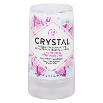Crystal Mineral Deodorant Stick Unscented 40 g