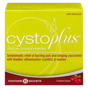 Cystoplus Sodium Citrate Powder Cranberry Flavour