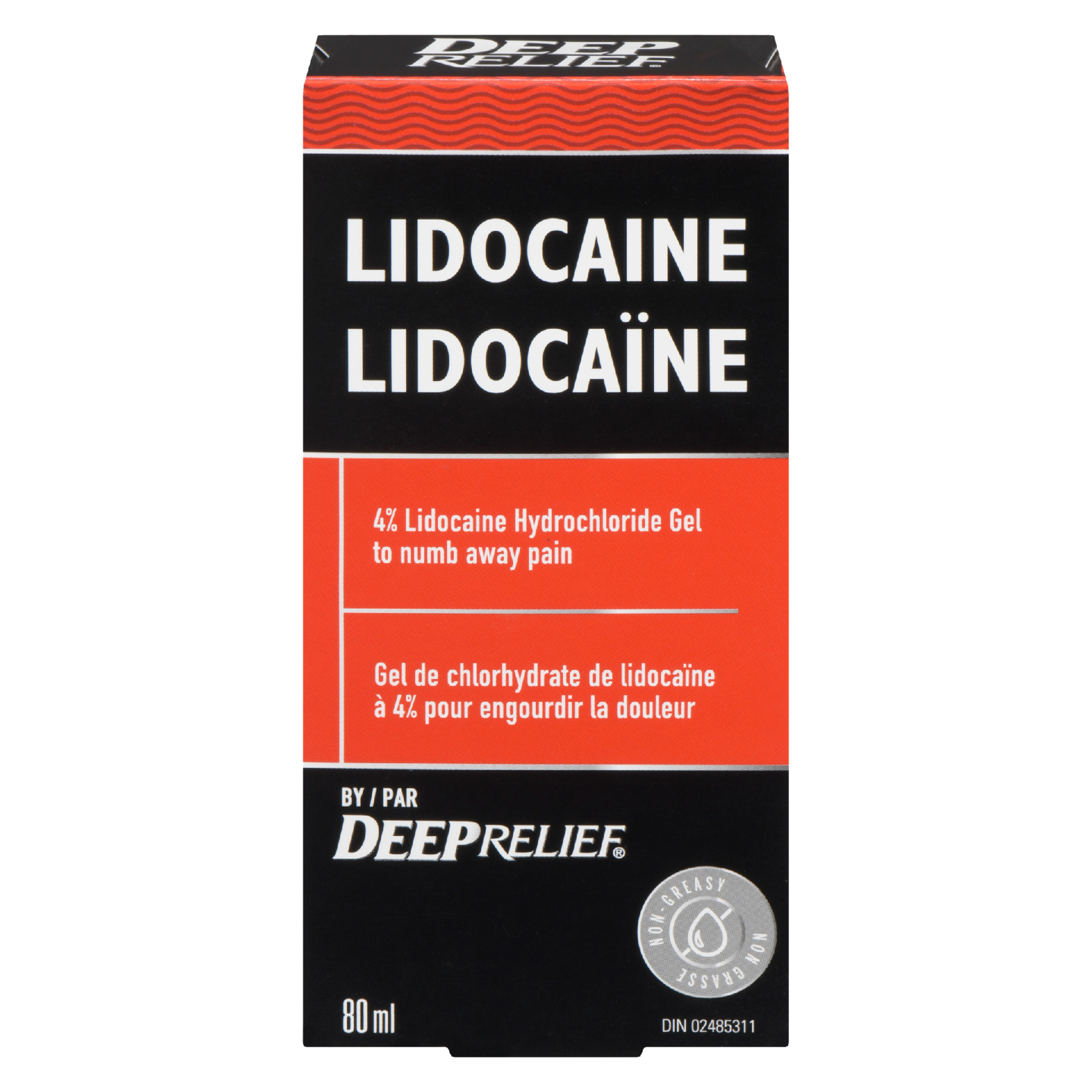 Deep Relief Lidocaine 80 ml