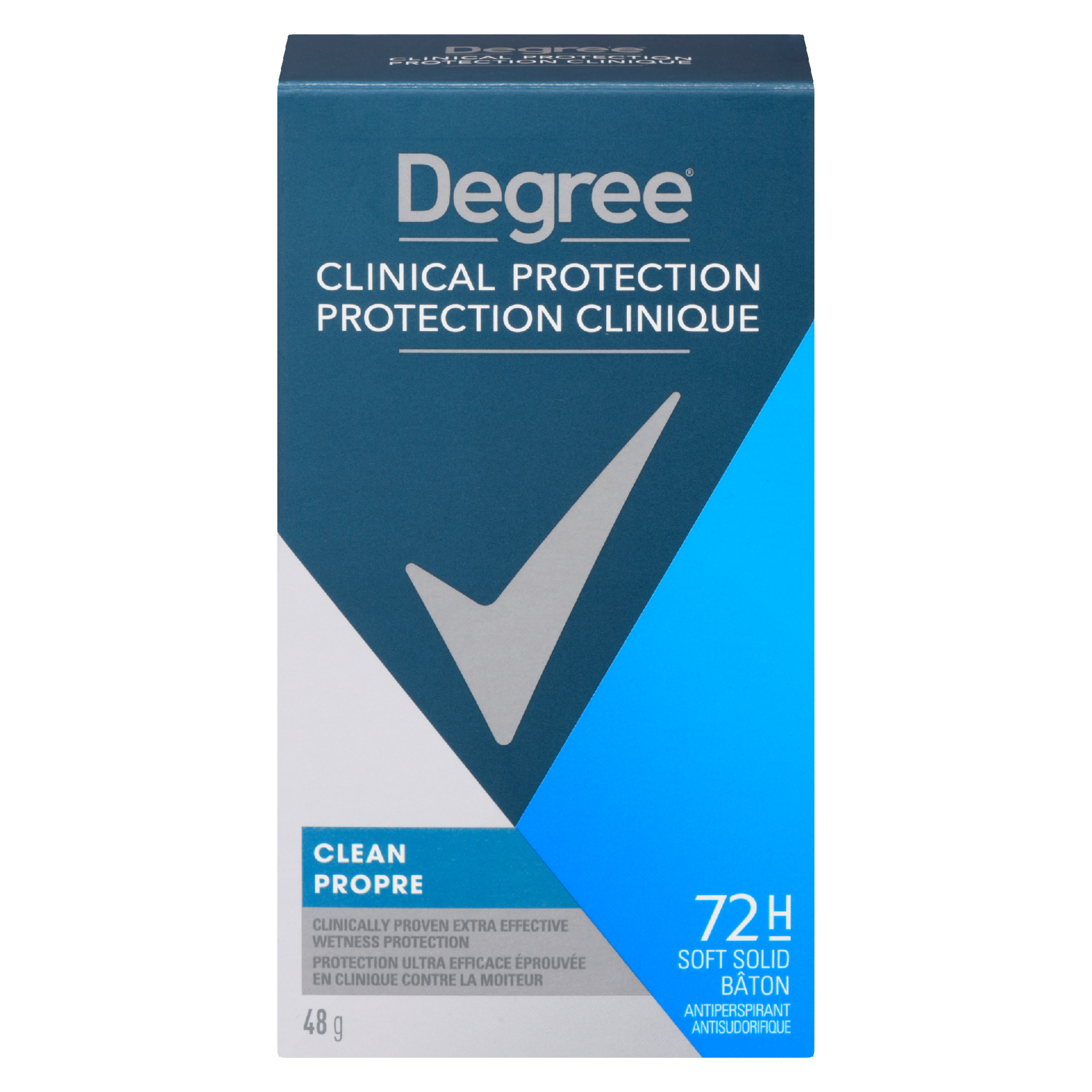 Degree Clinical Protection Antiperspirant Clean 48 g