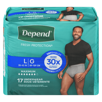 Depend Fresh Protection L Maximum 17 Underwear