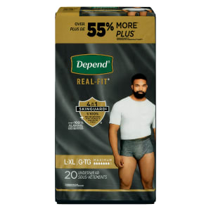 Depend Real-Fit L-XL Maximum 20 Underwear