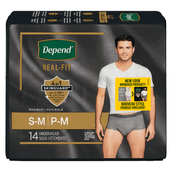 Depend Real-Fit Maximum S-M 14 Underwear