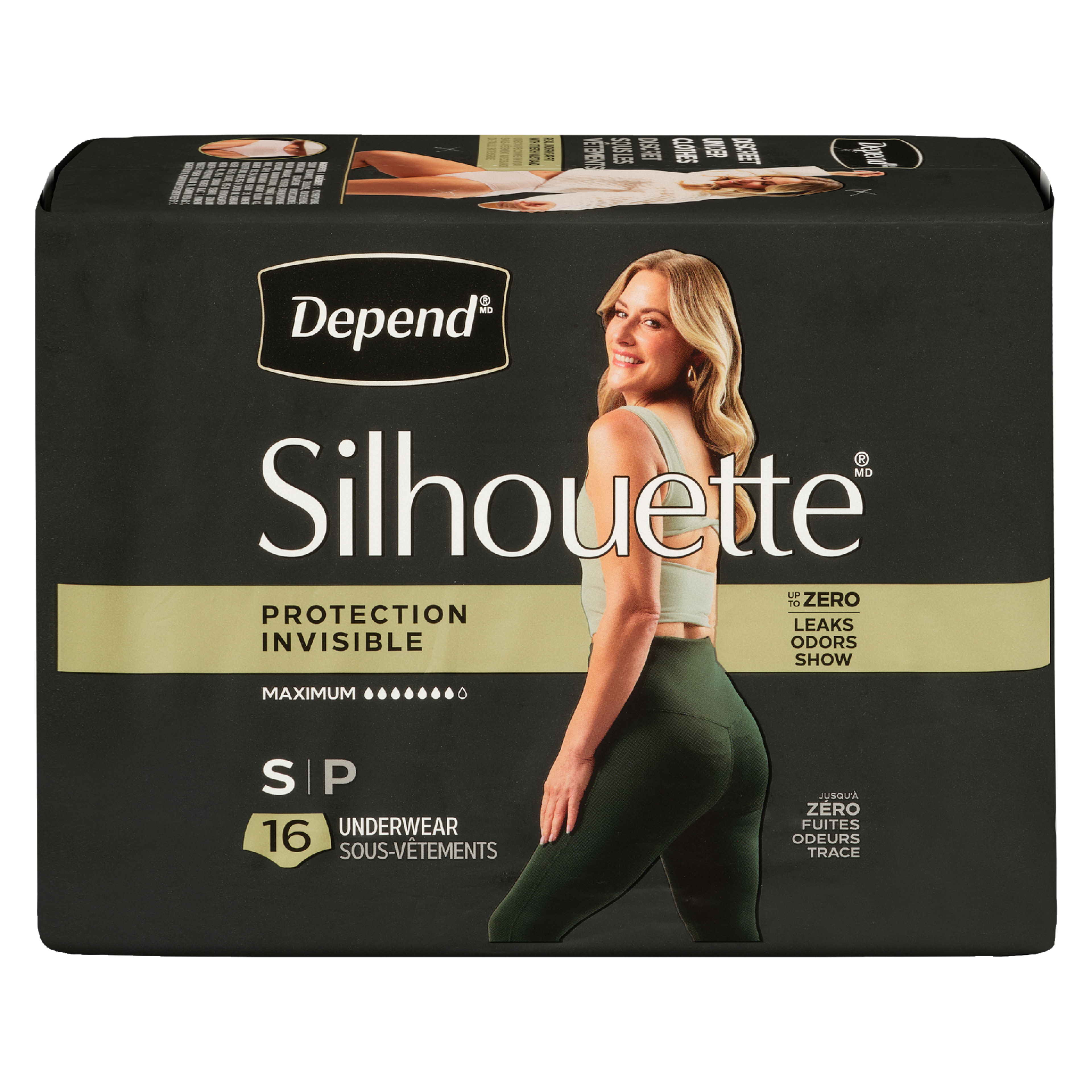 Depend Silhouette Maximum S 16 Underwear