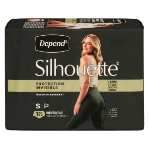 Depend Silhouette Maximum S 16 Underwear