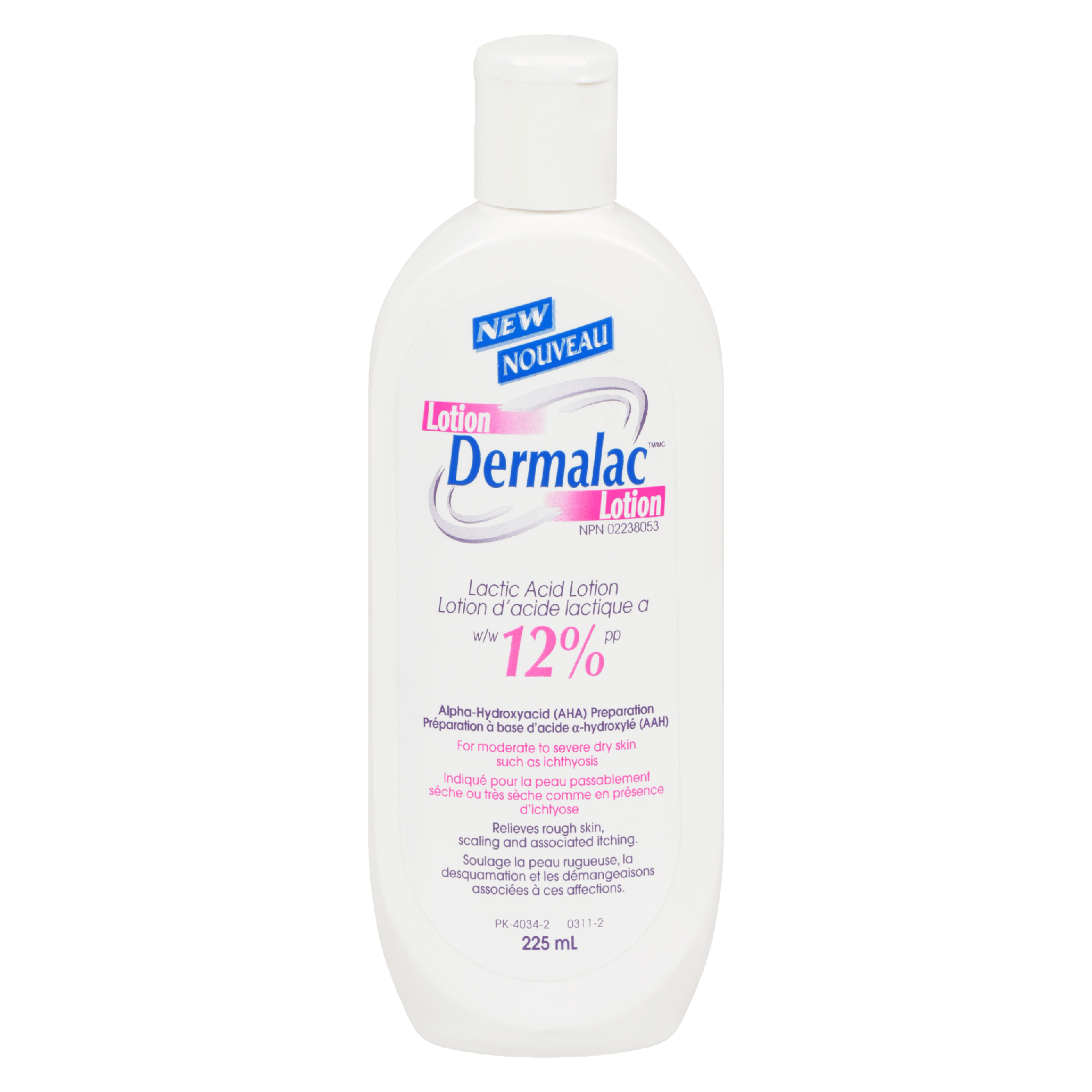 Dermalac Lactic Acid Lotion W/W 12% 225 ml