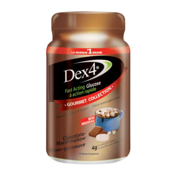 Dex 4 Glucose Tablets Chocolate Marshmallow (50 Tablets)