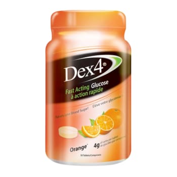 Dex 4 Glucose Tablets Orange (50 Tablets)