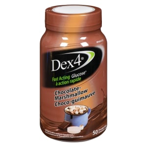 Dex4 Fast Acting Glucose Chocolate-Marshmallow 50 Chewable Tablets