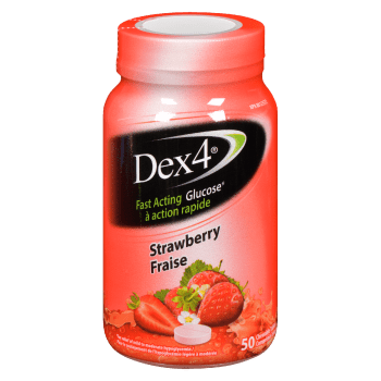 Dex4 Fast Acting Glucose Strawberry 50 Chewable Tablets