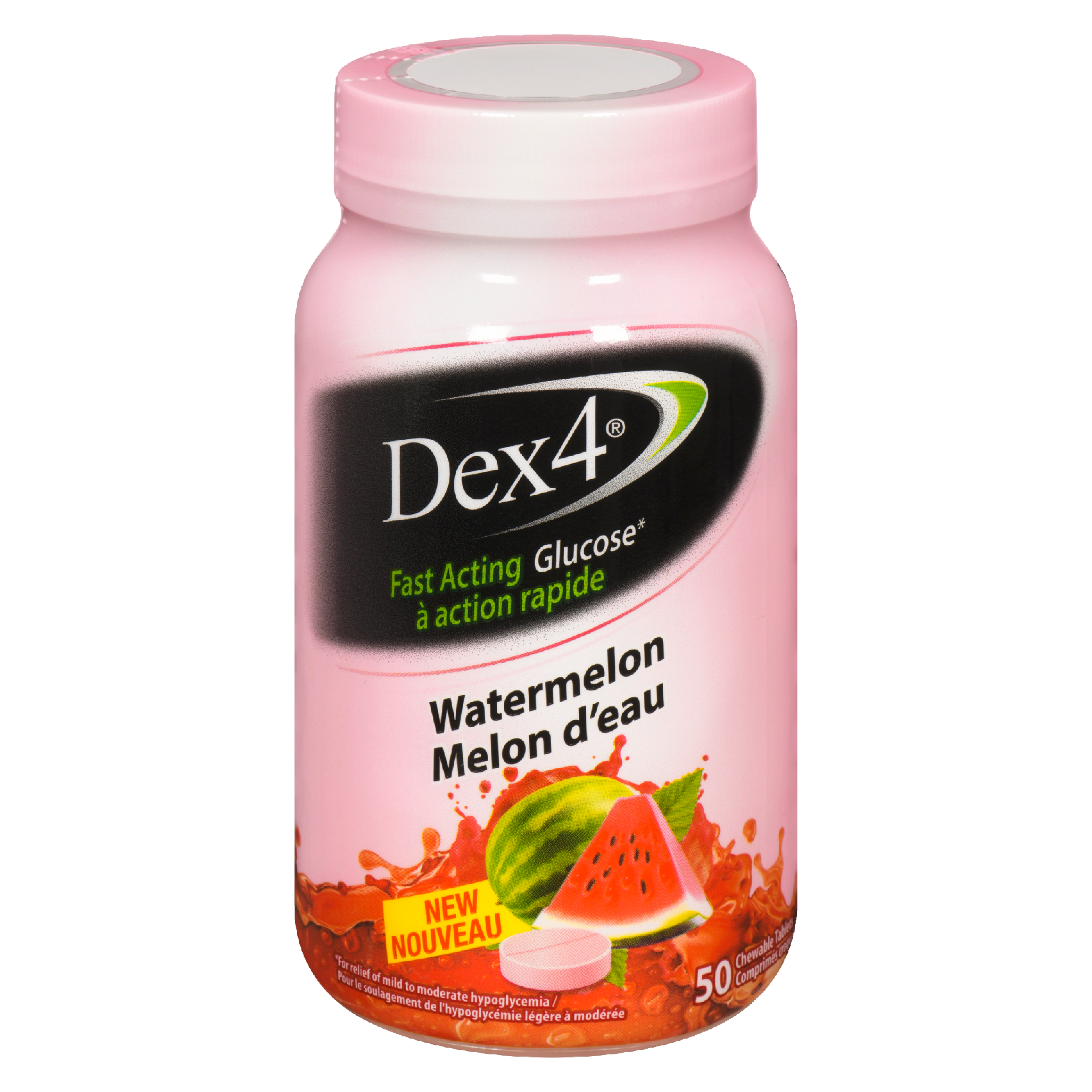 Dex4 Watermelon 50 Chewable Tablets