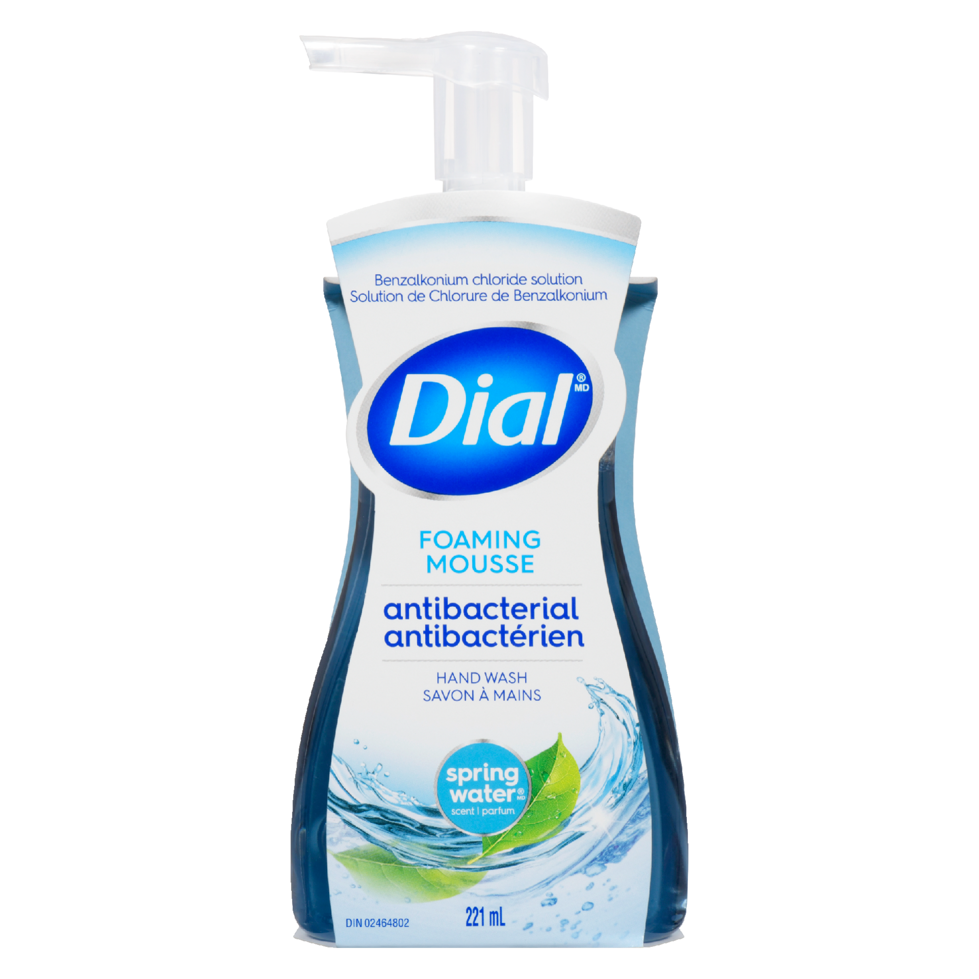 Dial Foaming Hand Wash Antibacterial Spring Water Scent 221 ml