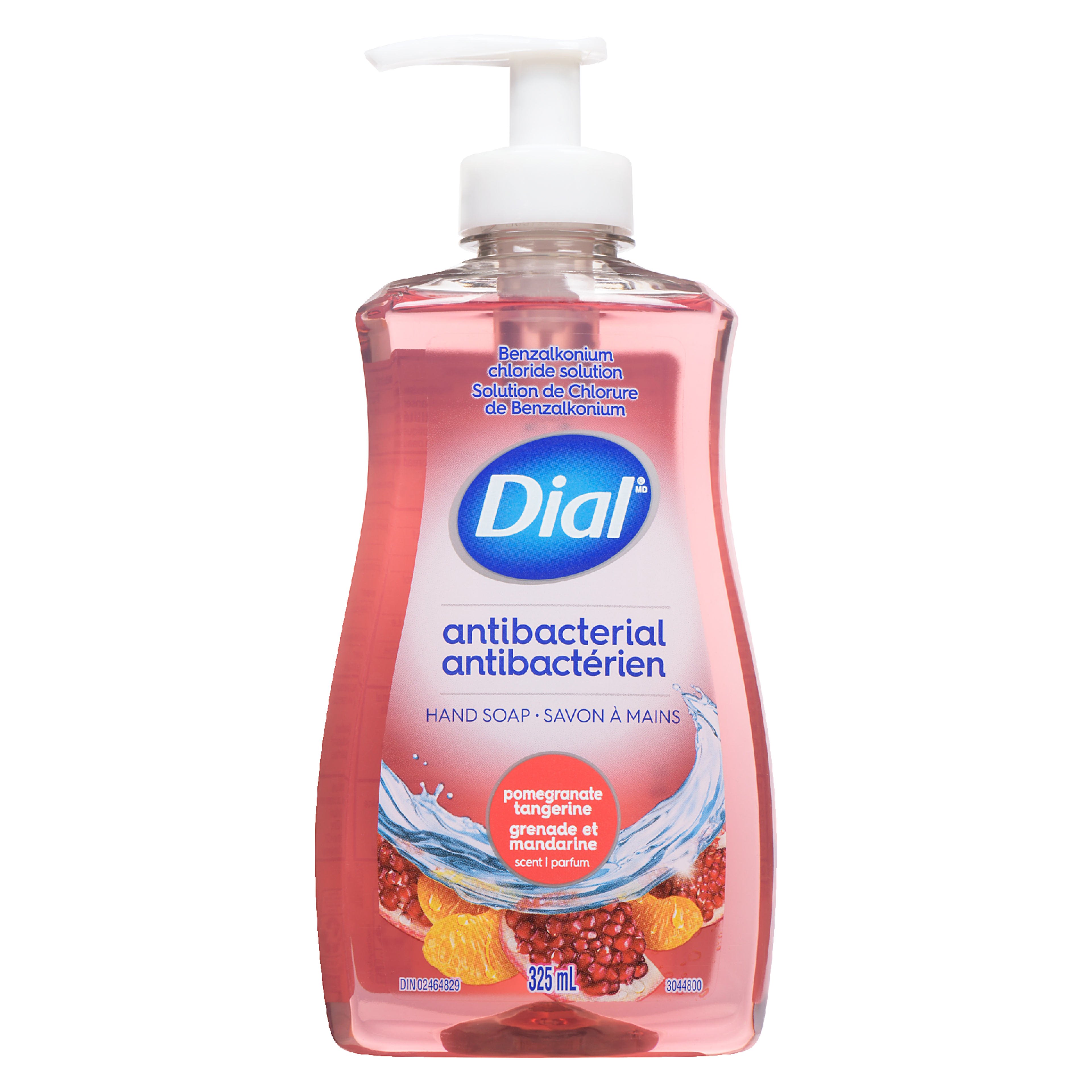 Dial Hand Soap Antibacterial Pomegranate Tangerine Scent 325 ml