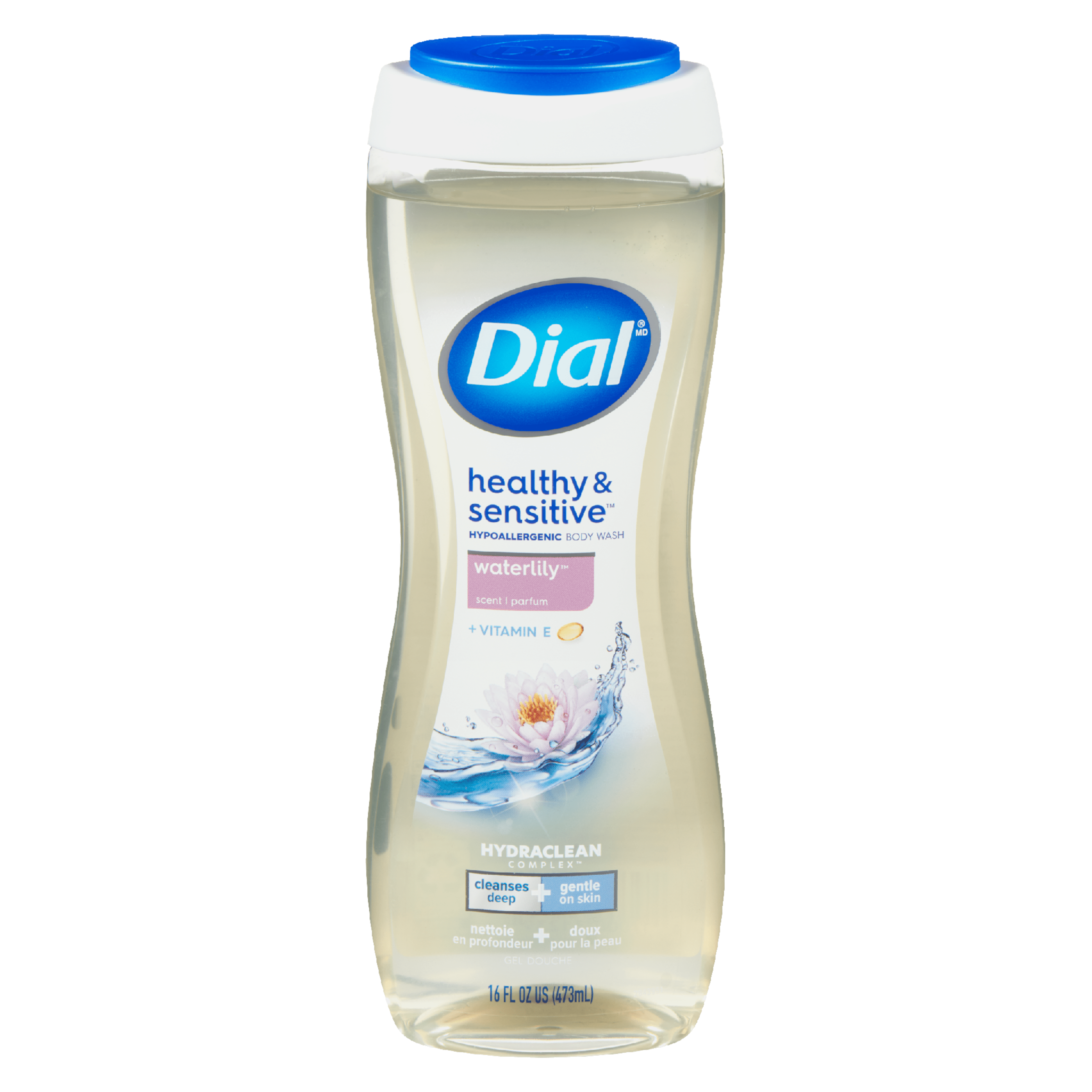 Dial Healthy & Sensitive Body Wash Waterlily Scent 473 ml