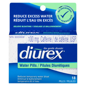 Diurex Water Pills 18 Pills