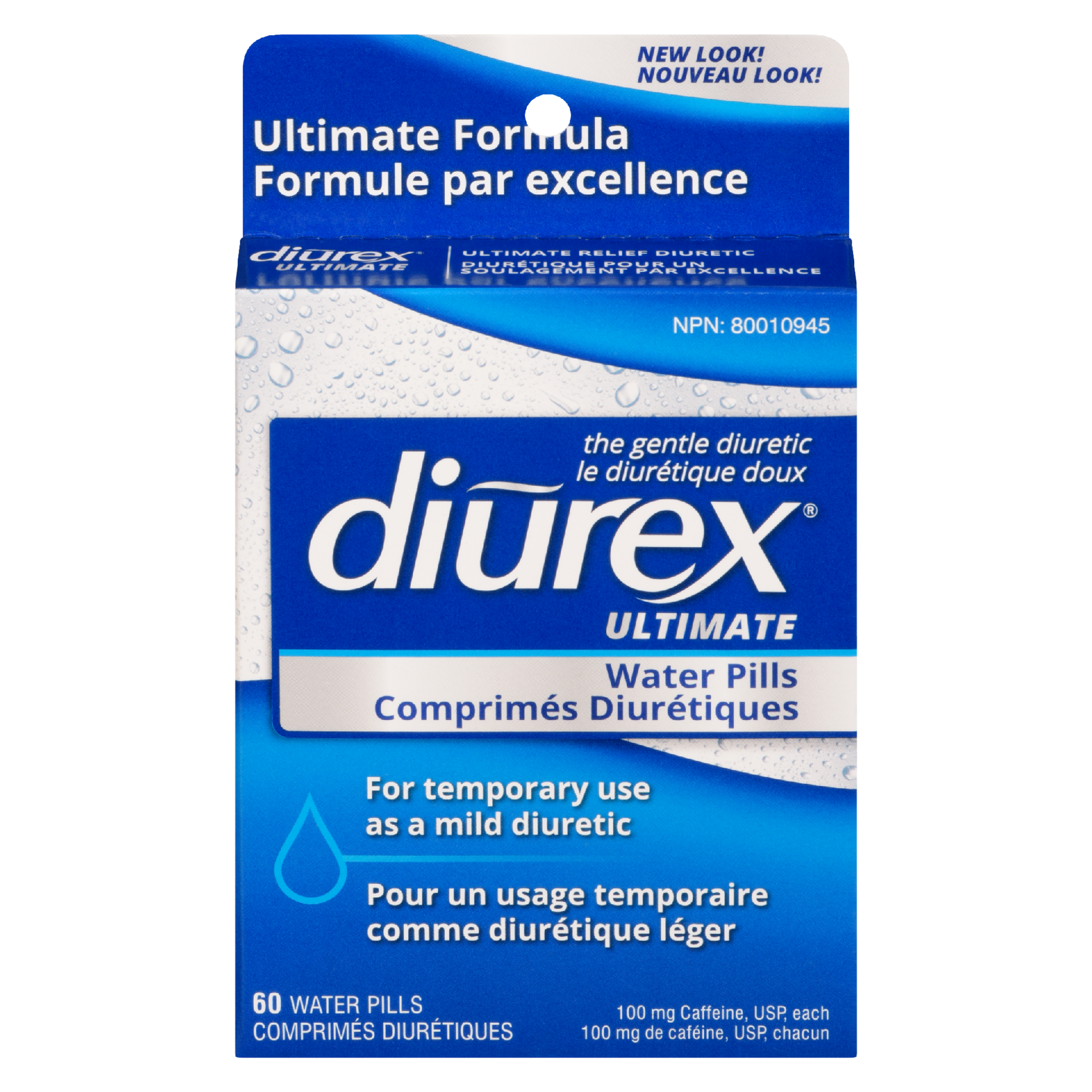 Diurex Water Pills Ultimate Formula 60 Water Pills