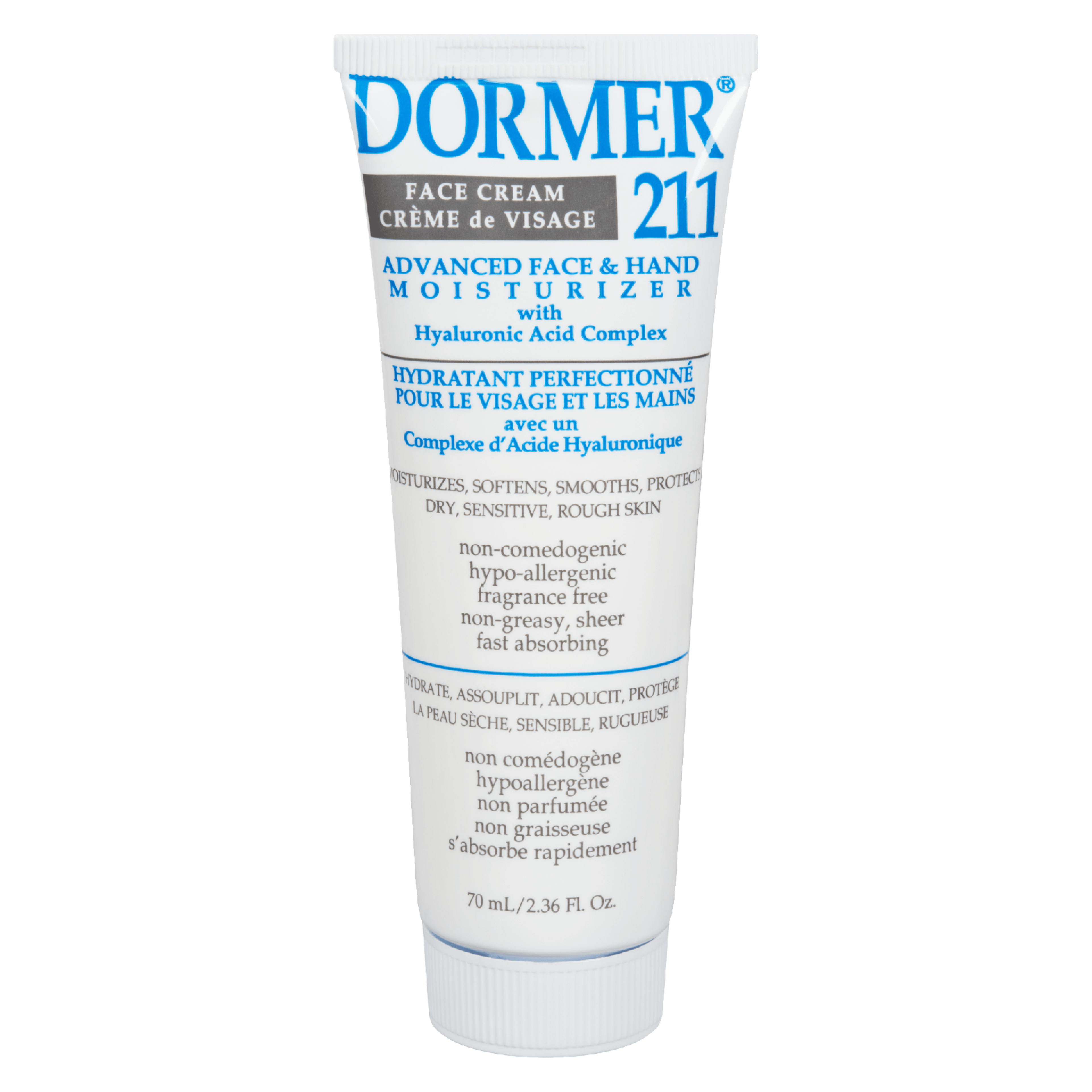 Dormer 211 Advanced Face & Hand Moisturizer 70 ml