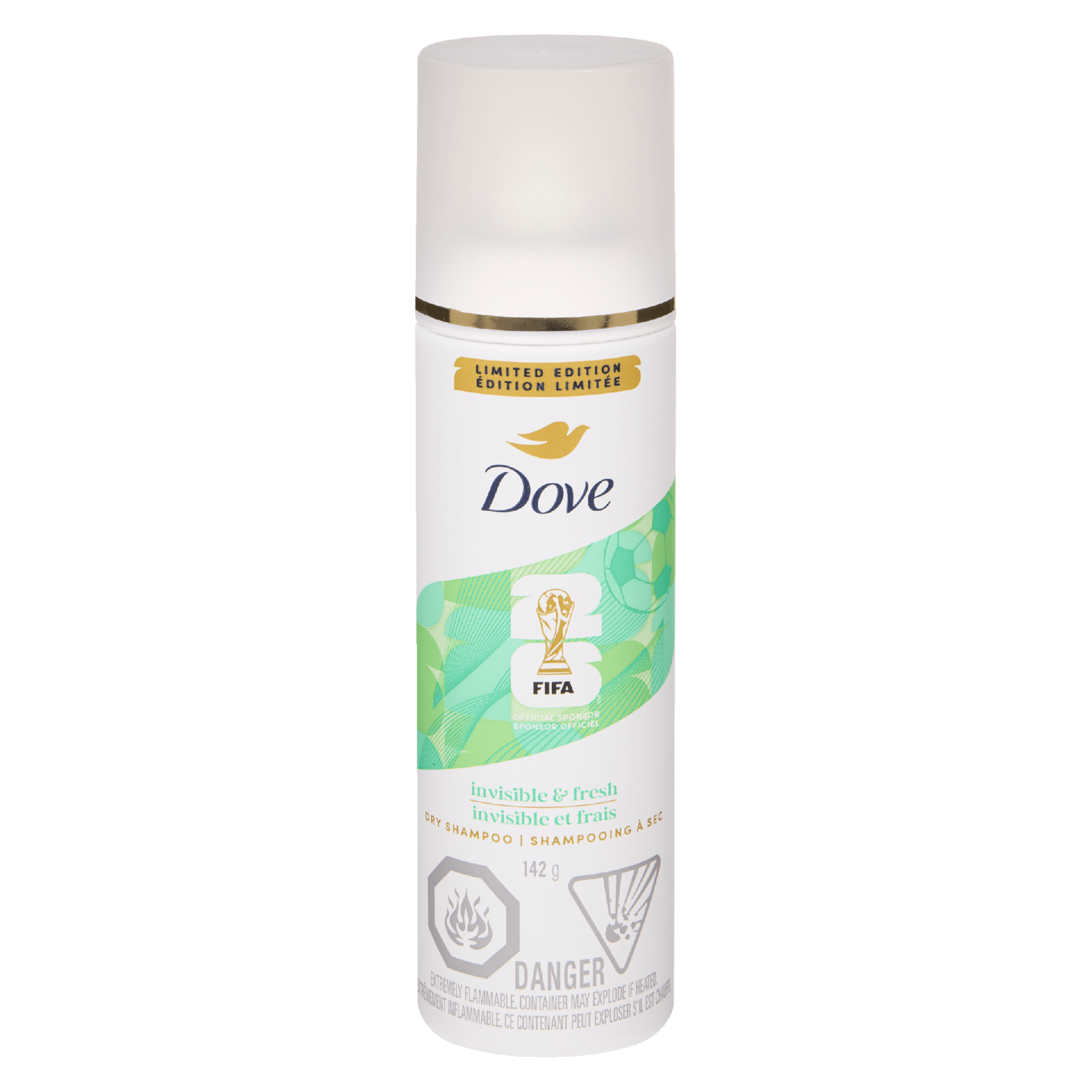 Dove Dry Shampoo Invisible & Fresh Limited Edition 142 g