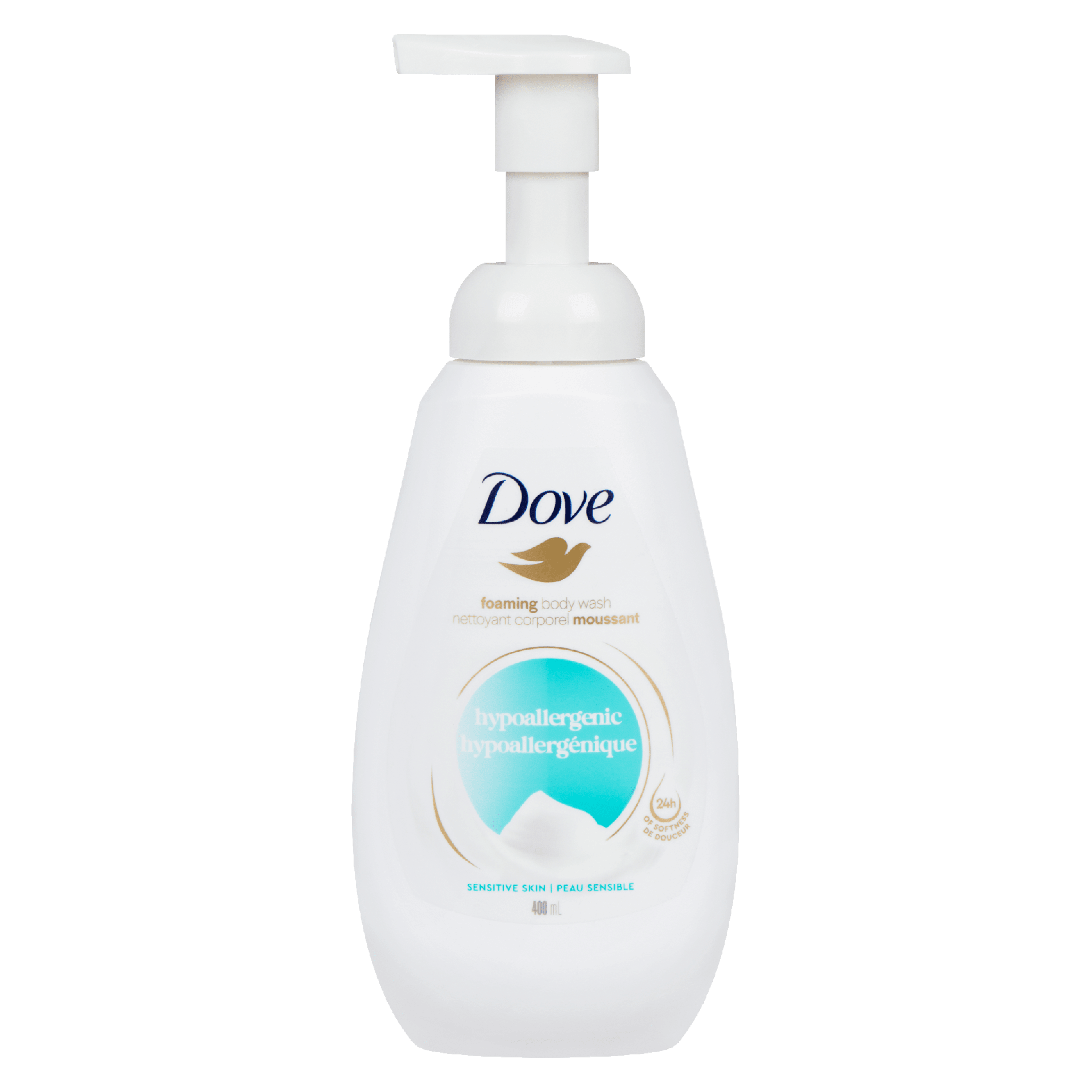 Dove Foaming Body Wash Hypoallergenic Sensitive Skin 400 ml