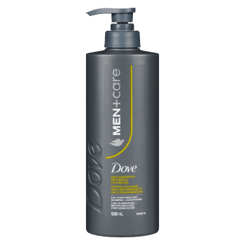 Dove Men+Care 2 in 1 Pyrithione Zinc Shampoo + Conditioner Anti-Dandruff Dryness & Itch Relief 530 ml