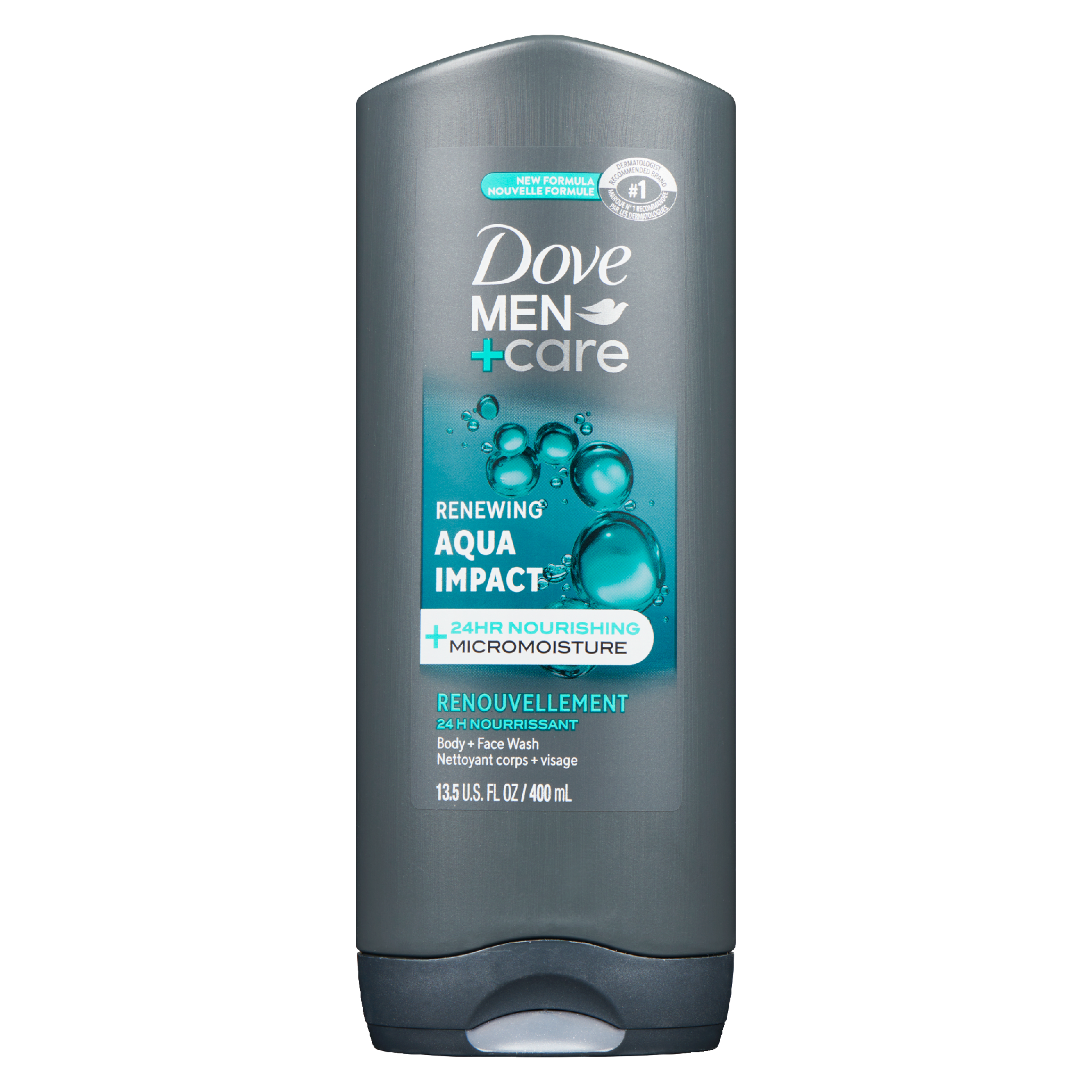Dove Men+Care Body + Face Wash Aqua Impact 400 ml