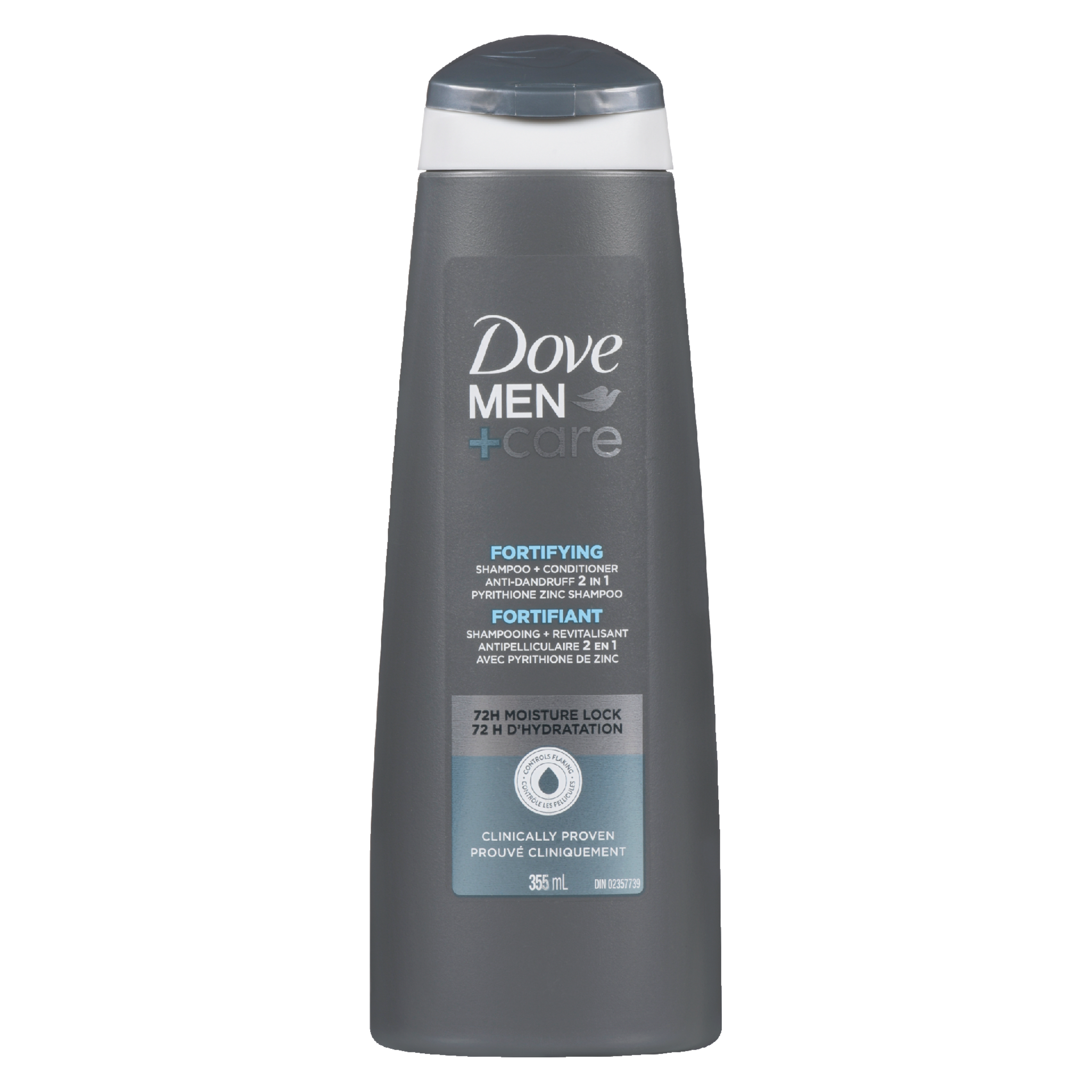 Dove Men+Care Fortifying Shampoo + Conditioner Anti-Dandruff 2 in 1 355 ml