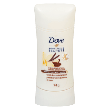 Dove Nourishing Secrets 48h Antiperspirant Indulging Ritual Vanilla & Cocoa Butter Scent 74 g